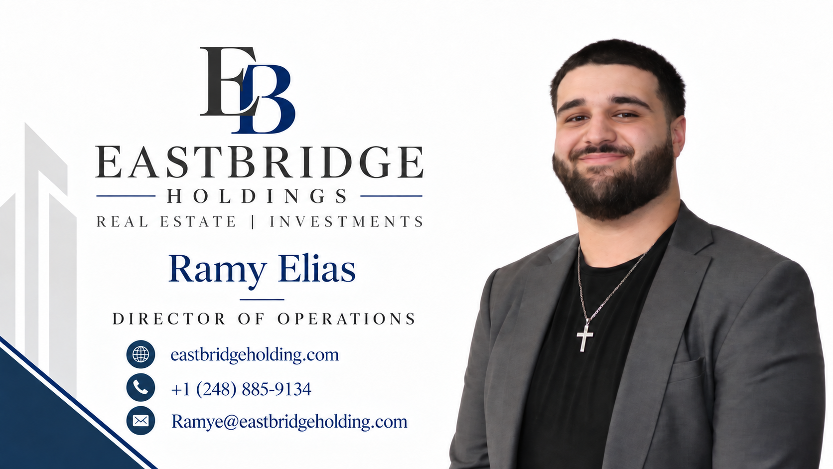 Ramy Elias, Director of Operations at Eastbridge Holdings